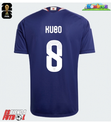 Japón Takefusa Kubo #8 Primera Equipación Mundial 2026 Manga Corta